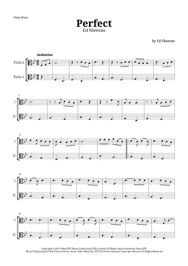 Perfect (arr. Langanho)