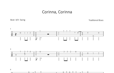 Corinna, Corinna (arr. Bettina Schipp)