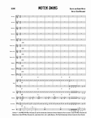 Moten Swing (arr. Vern Weygandt)
