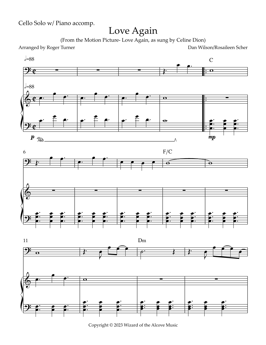 Love Again (arr. Roger Turner)
