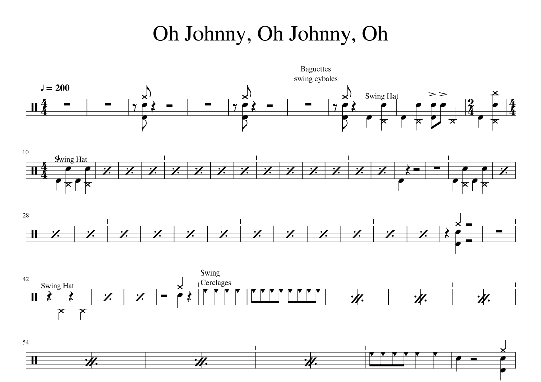 Oh Johny, Oh Johnny, Oh!