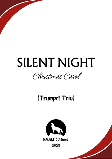 Silent Night (Christmas Carol) - Trumpet Trio (arr. RADULF)