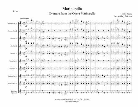 Marinarella Overture (arr. Gary Bricault)