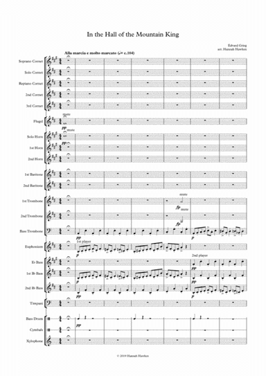 In the Hall of the Mountain King - Brass Band (arr. Hannah Hawken)