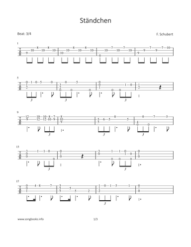 Ständchen (arr. Bettina Schipp)
