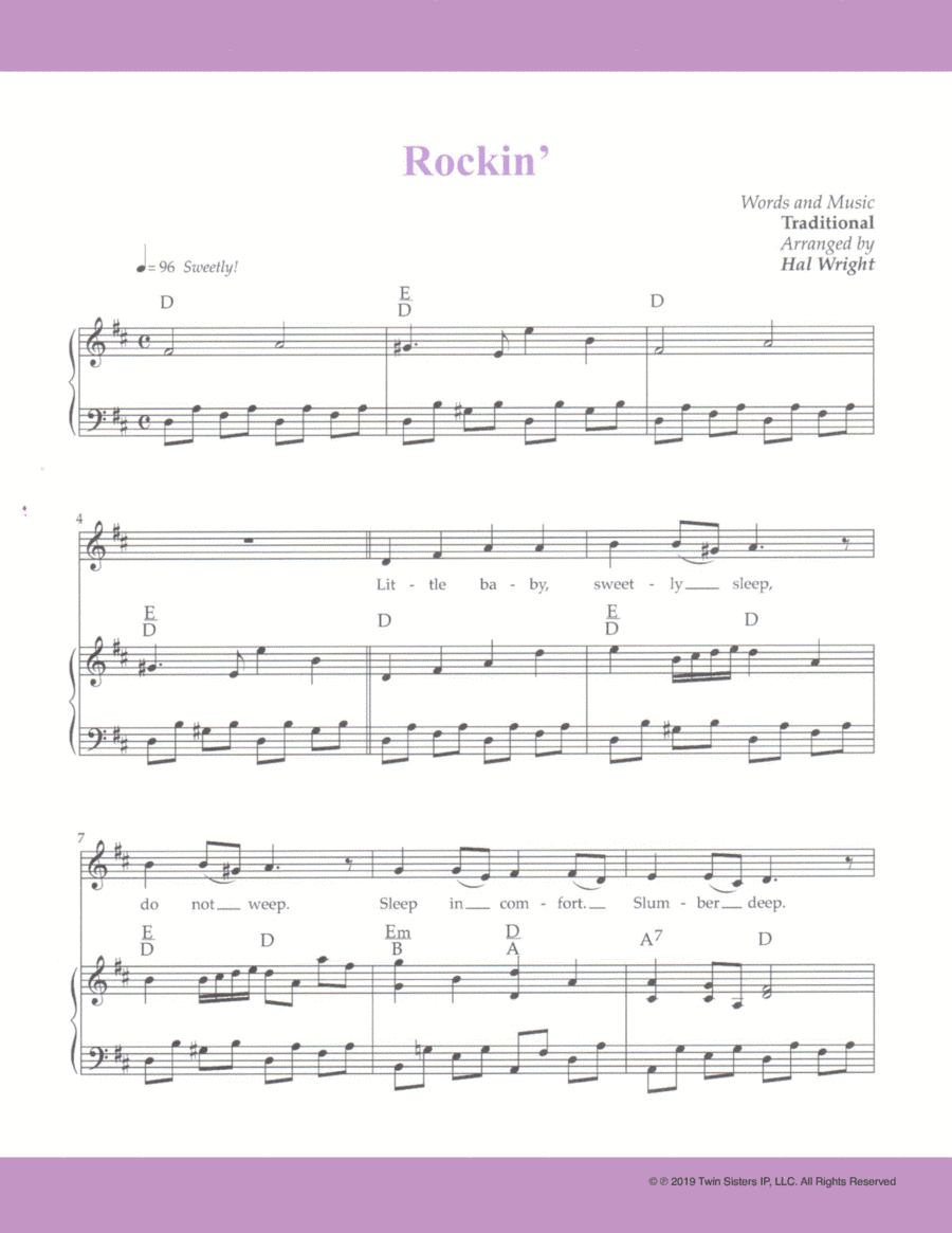 Rockin' (arr. Hal Wright)