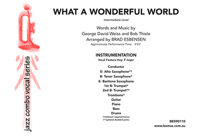 What A Wonderful World (arr. Brad Esbensen)