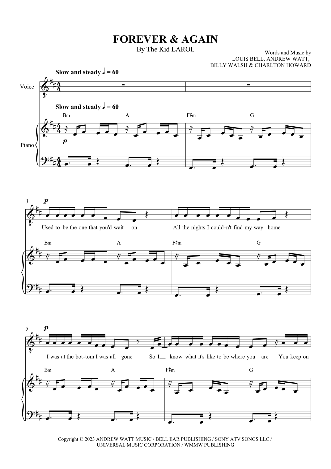 Forever & Again (arr. SCMusic)