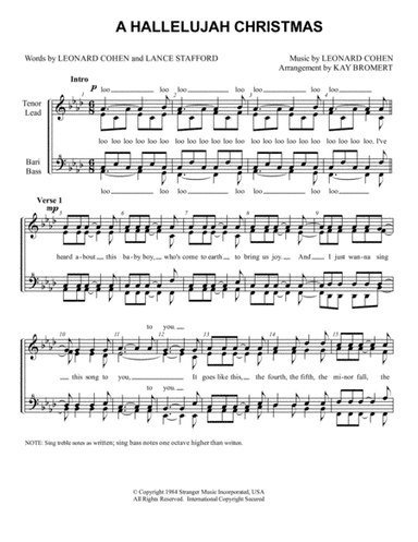 Hallelujah (arr. Kay Bromert)