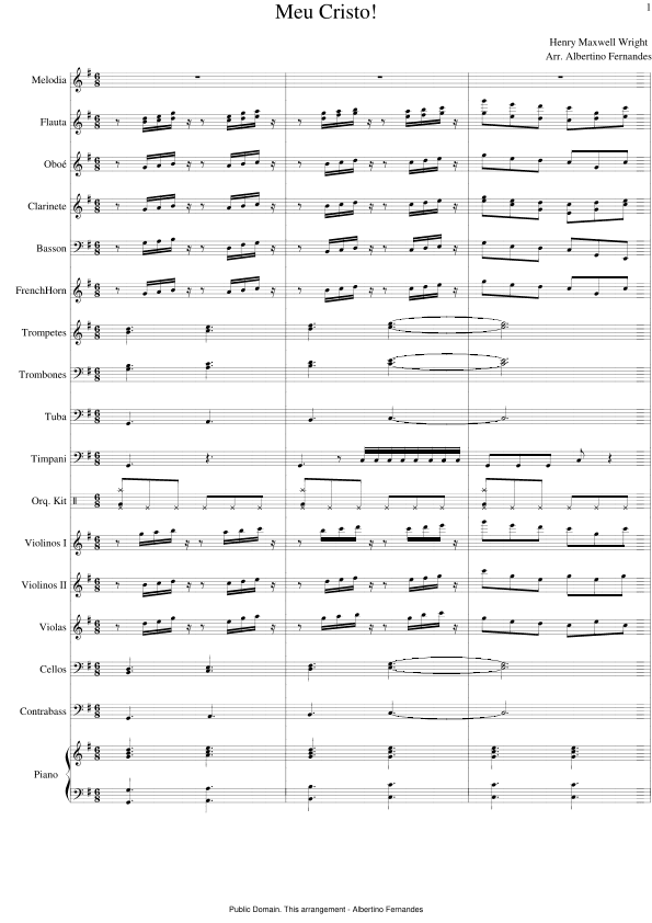 Meu Cristo! (arr. Albertino Fernandes)