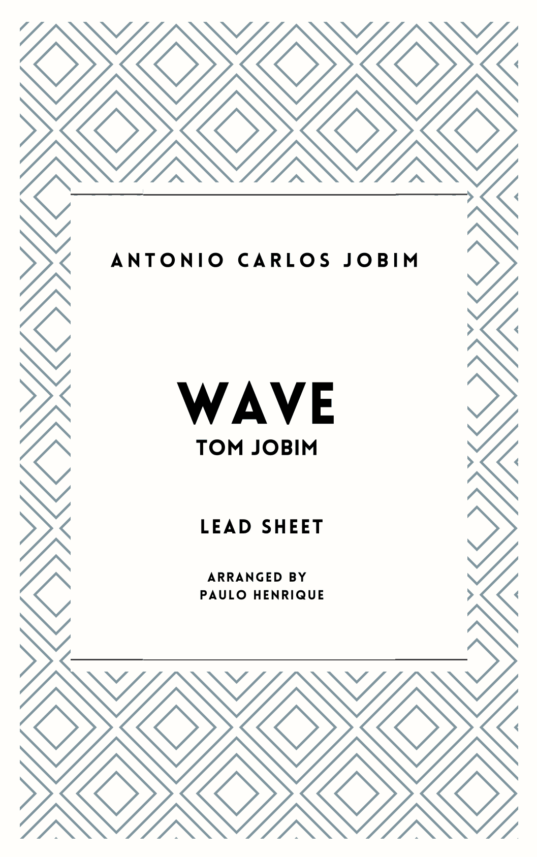 Wave (arr. Paulo Henrique)