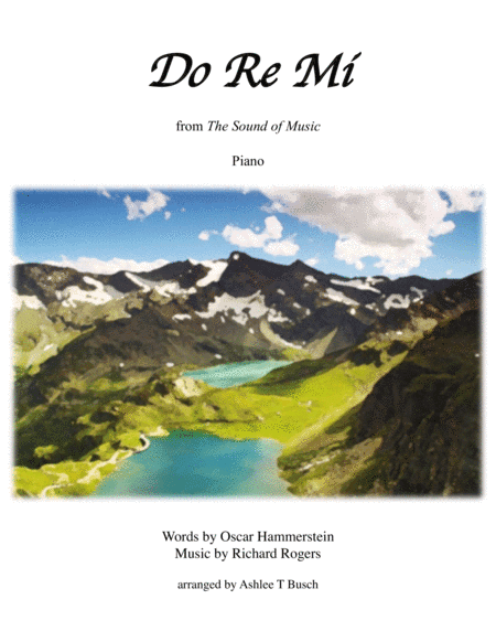 Do-Re-Mi (arr. Ashlee T Busch)