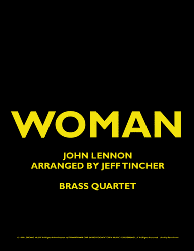 Woman (arr. Jeff Tincher)