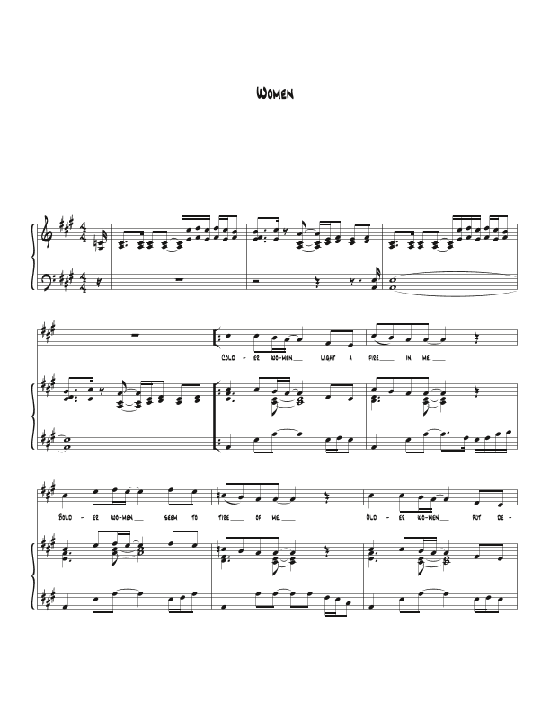 Women (arr. Biegler)