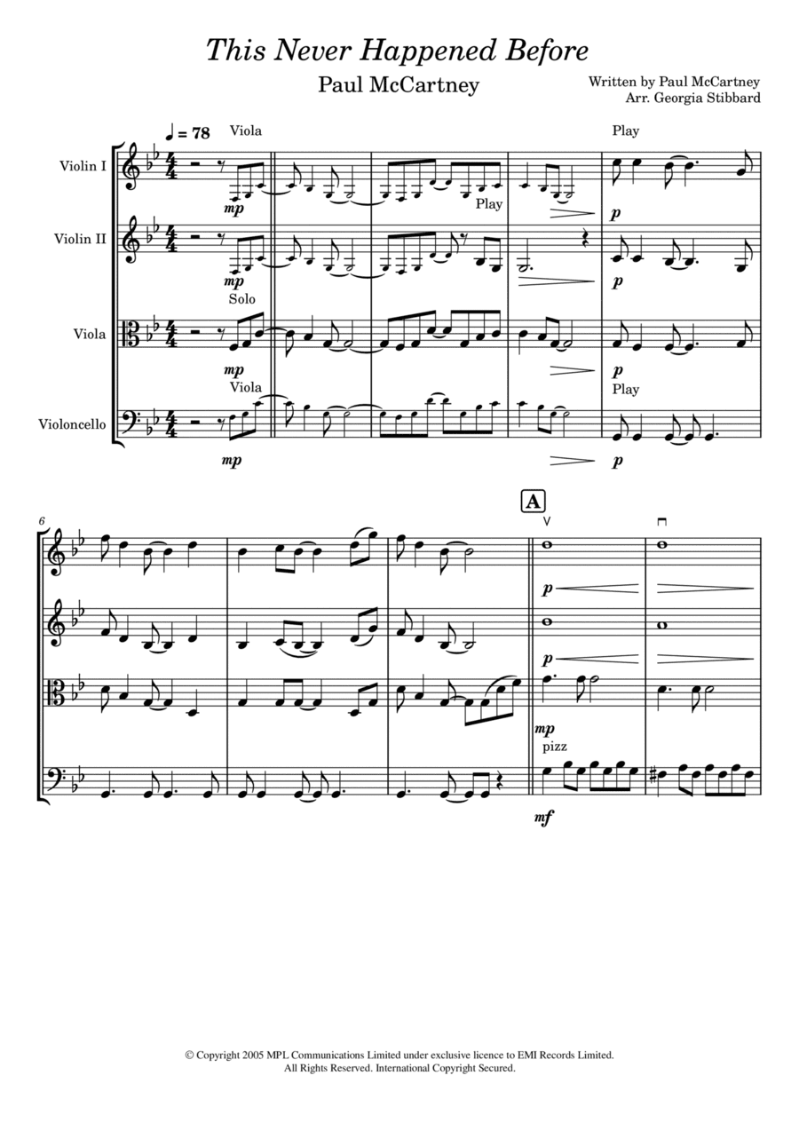 This Never Happened Before (arr. Georgia Stibbard)