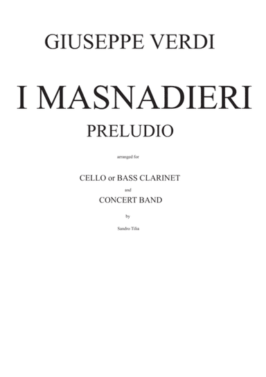 Giuseppe Verdi "I Masnadieri"-Preludio (arr. Sandro Tilia)