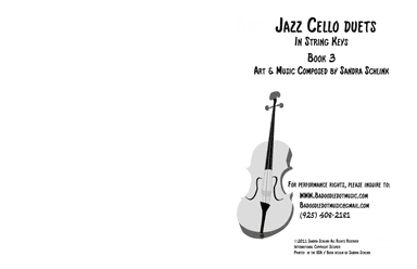 Jazz Cello book 3 in string keys