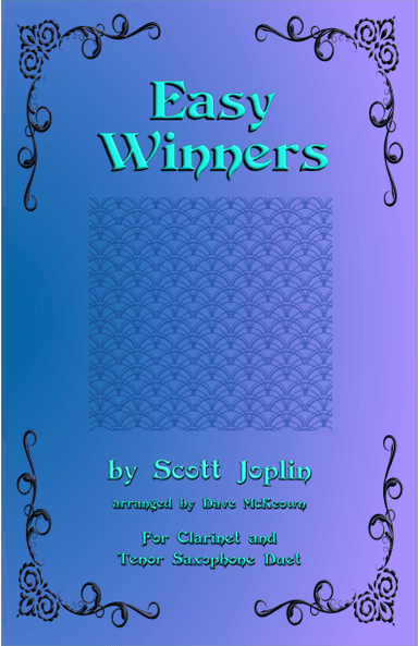 The Easy Winners, Duet for Clarinet and Tenor Saxophone (arr. David McKeown)