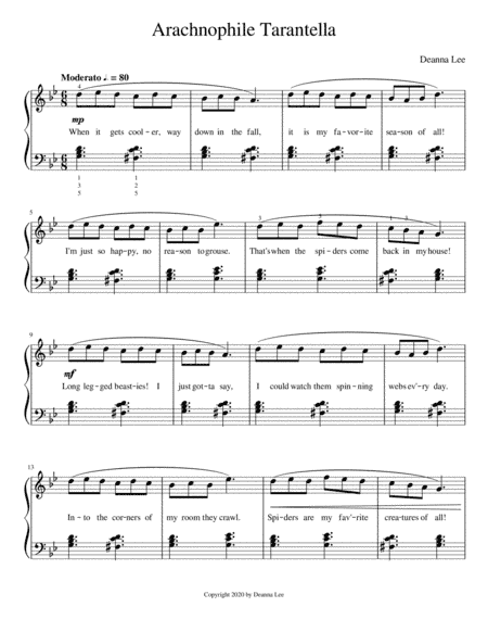 Arachnophile Tarantella