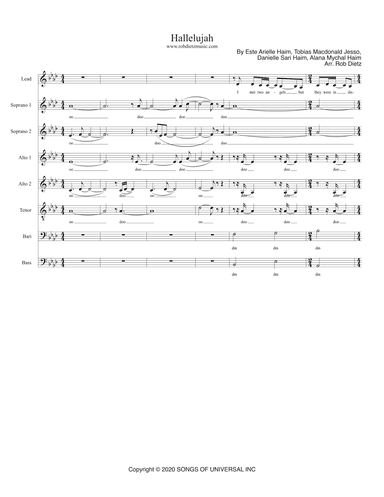 Hallelujah (arr. Rob Dietz)
