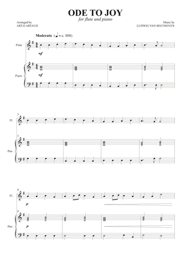 Ode to Joy (arr. Art.o Artaud)