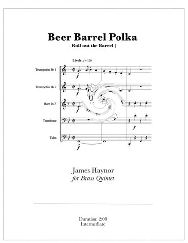 Beer Barrel Polka (roll Out The Barrel) (arr. James Haynor)