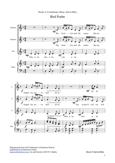 Bird Psalm