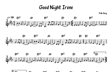Good Night Irene (arr. John Fries)