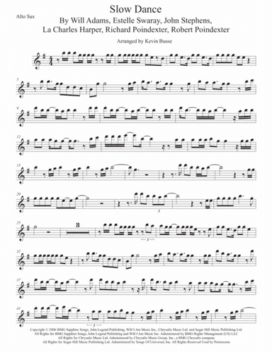Slow Dance (arr. Kevin Busse)