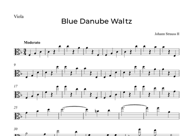 Blue Danube Waltz (arr. Alex Nunes Rodrigues)