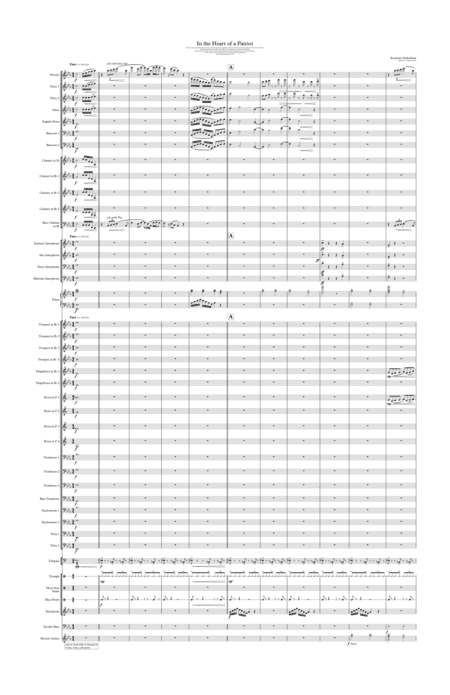 In the Heart of a Patriot -for large Wind Ensemble