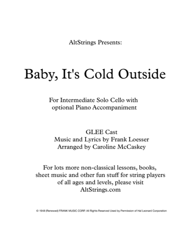 Baby, It's Cold Outside (arr. Caroline McCaskey)