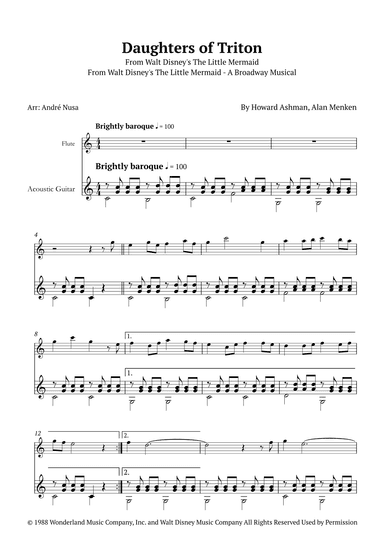 Daughters Of Triton (arr. André Nusa)