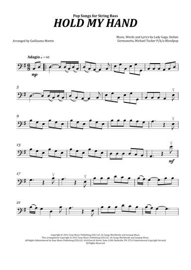 Hold My Hand (arr. Guillaume Martin)