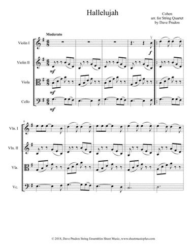 Hallelujah (arr. Dave Prudon)