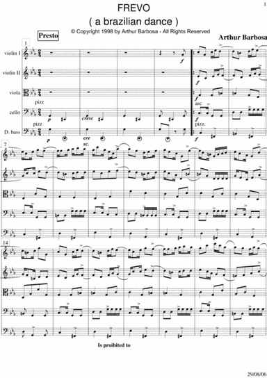 FREVO (a Brazilian dance)