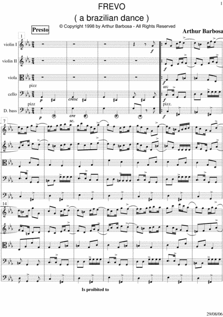 FREVO (a Brazilian dance)