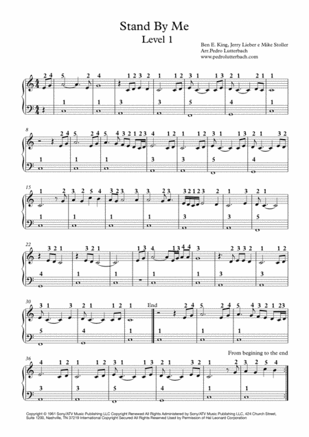 Stand By Me (arr. Pedro Lutterbach)