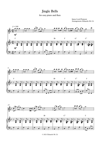 Jingle Bells (arr. Eduardo Mutz Có)