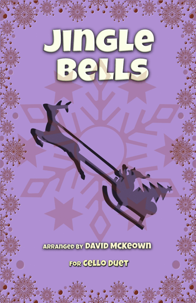 Jingle Bells, Jazz Style, for Cello Duet (arr. David McKeown)