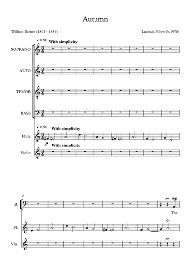 William Barnes Suite - 4. Autumn