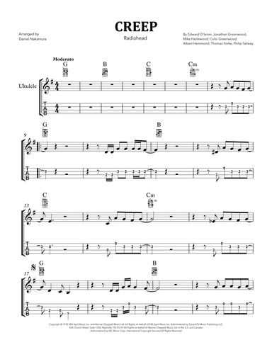 Creep (arr. Daniel Nakamura)