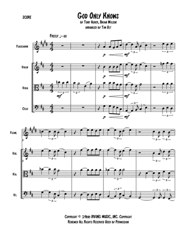 God Only Knows (arr. Tim Olt)