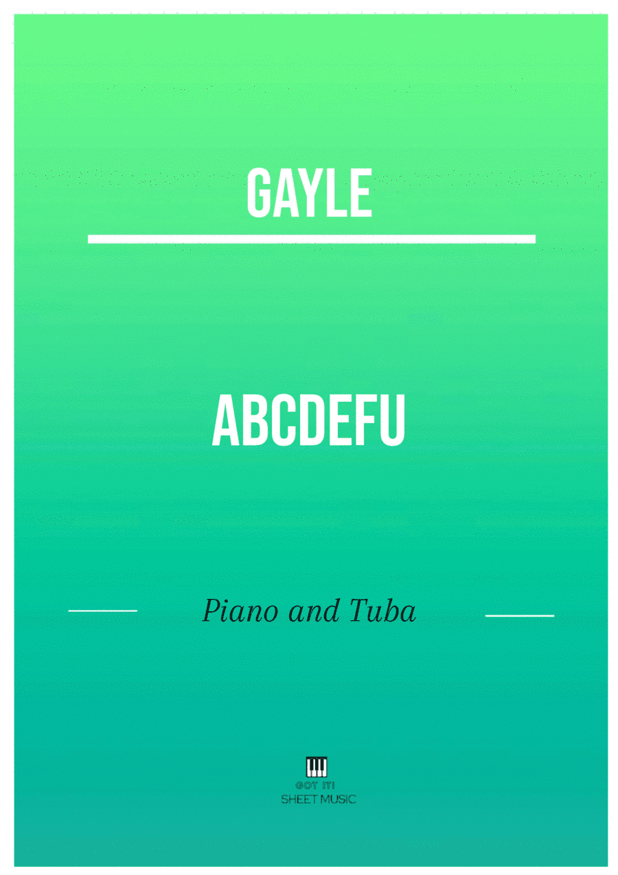 Abcdefu (arr. ANDRE LAITANO)