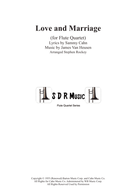 Love And Marriage (arr. Stephen Rockey)