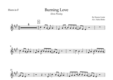 Burning Love (arr. Fabio Britto)