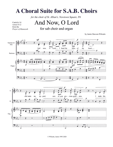 A Choral Suite for S.A.B. Choirs