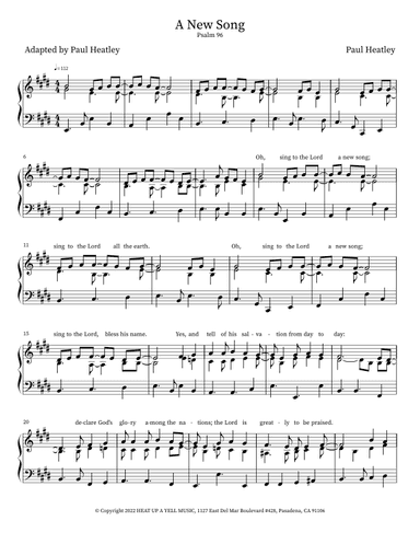 A New Song