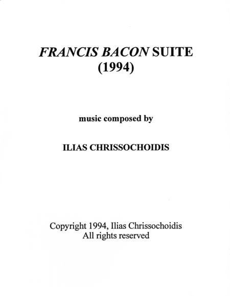 Francis Bacon Suite