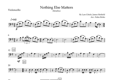Nothing Else Matters (arr. Fabio Britto)